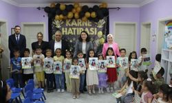 Dodurga'da öğrenciler karne sevinci yaşadı