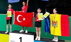 Çorumlu milli raket Bulgaristan'da tarih yazdı