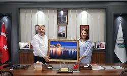 Sağlık Müdürü Gökkaya Başkan Gelgör’e veda etti