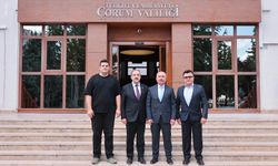 AYM Üyesi Akyel’den  Vali Çalgan’a ziyaret