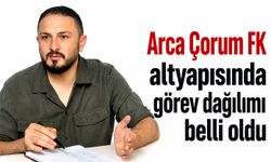 Çorum FK altyapısında görev dağılımı belli oldu