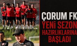 Çorum FK startı verdi