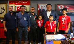 Milletvekili Kaya, Osmancıklı güreşçileri Meclis’te ağırladı!