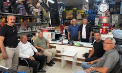 Anahtar Parti'den esnaf ziyareti: “Sürekli sahada olacağız”