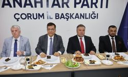 Yalçın: “Çorum’un kalkınması için  tarım ve sanayi birlikte planlanmalı”