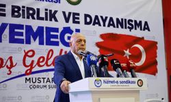 Hak-İş Başkanı Çorum'da konuştu: "Vergi sistemindeki adaletsizlikler çalışanın gelirini düşürüyor!"