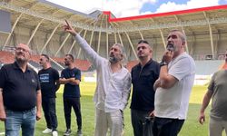 Başkan Balçık stadyum ve tesisleri inceledi