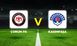 Çorum FK-Kasımpaşa maçı Millet Bahçesi'nde