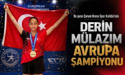 Derin Mülazım Avrupa Şampiyonu