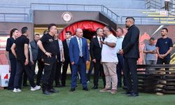 Vali Çalgan Stadı inceledi