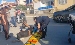 Otomobil ile motosiklet çarpıştı: 2 yaralı
