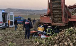Pancar toplama makinesinin altında kalan tarım işçisi hayatını kaybetti