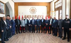 Gazeteciler cemiyetlerinin başkanları 30 yıl sonra Aksaray’da bir araya geldi