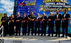 Bayat’ta toplu açılış  ve temel atma töreni