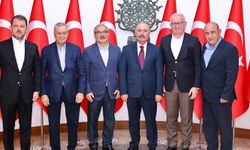 Uğur Barlık ve misafirlerinin Vali Ali Çalgan’ı ziyaretleri