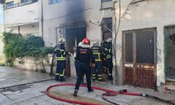 Apartman dairesinde çıkan yangın korkuttu