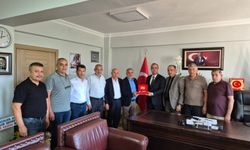 Esnaftan yeni Ticaret Müdürüne kutlama