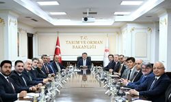 Tarım Bakanı İbrahim Yumaklı ile görüştüler
