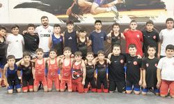 Arıcı’dan minik pehlivanlara  moral ziyareti