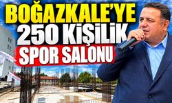 Boğazkale’ye 250 kişilik spor salonu