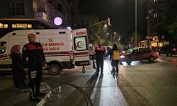 Otomobil ile motosiklet çarpıştı: 1 yaralı