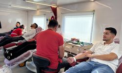 Alaca'da 41 ünite kan toplandı