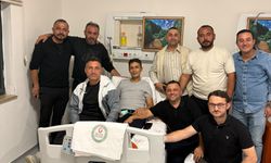 Dostları yalnız bırakmadı, Sedat Yılmaz moral buldu