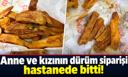 Çorum’da tavuk dürüm yiyen anne ve kızı zehirlendi
