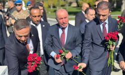Şehitlik ziyaret edildi