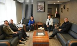 Sinem Sarı ve Bünyamin Çiçek’in TSO ziyaretleri