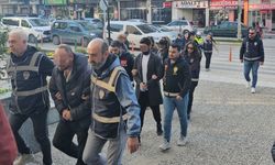 Çorum'da iş yerleri ve inşaatları soyan 12 şüpheli yakalandı