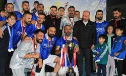 Köylerarası turnuvada şampiyon Kınık