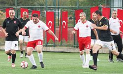 Sungurlu’da veteranlar sahada buluştu