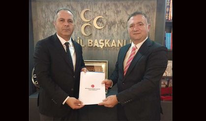 Av. Ali Beyaz da MHP’den  Belediye Başkan aday adayı