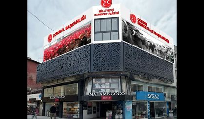 MHP İl Başkanlığı kalıcı  hizmet binasına kavuştu