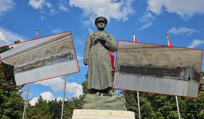 Atatürk Anıtı  bakımsızlık içinde