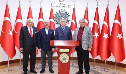 Nevzat Pakdil’den  Vali Çalgan’a ziyaret