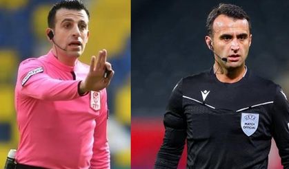 Olay hakemler kızağa çekildi!