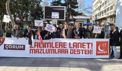 Saadet Partisi’nden İsrail ve ABD’ye tepki:   “Zulme sessiz kalmayacağız”