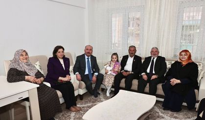 Şehit aileleri ve  gaziler unutulmadı