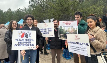 “Doğa ve sağlık”  için fidan diktiler