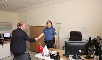 112’ye bayram ziyareti