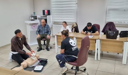 İl Sağlık Müdürlüğünden hayat kurtaran eğitimler