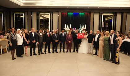 Sezai Külcü oğlunu evlendirdi