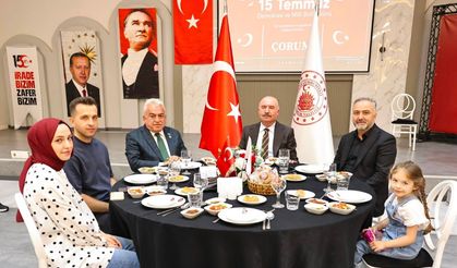 Çalgan’dan Şehit aileleri  ve gaziler onuruna yemek