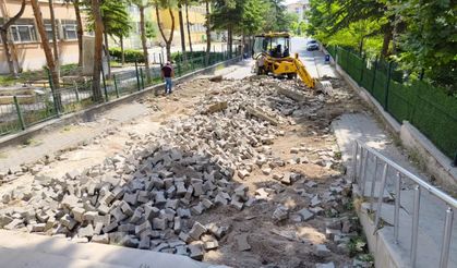 ARCA Çorum FK Sokağı'nda  dönüşüm çalışmaları başladı