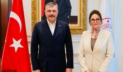 Aylin Alveren Özen’in Bakan Çiftçi’yi ziyareti