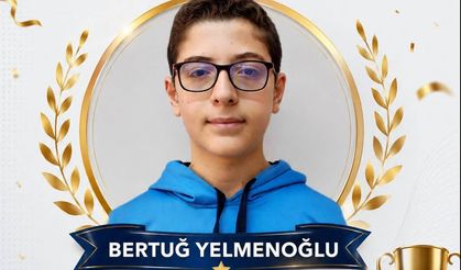 Bertuğ Yelmenoğlu da  LGS’de Türkiye birincisi