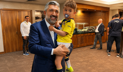 Başkan Balçık, minik Göktuğ ile Lyon maçında buluştu