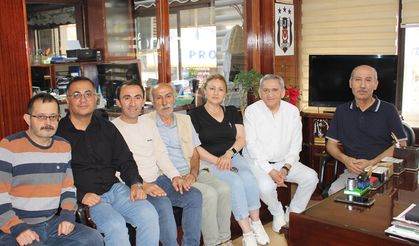 Gazeteciler Cemiyeti’nden 42. yıl kutlama ziyareti
